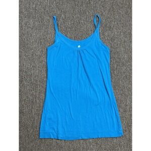 Banana Republic Women's Greener One Step At A Time blue sleeveless shirt size L